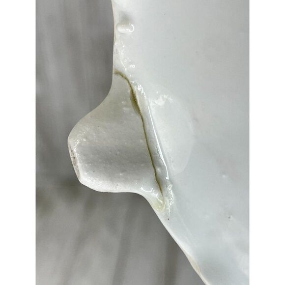 Hand Painted Porcelain Cream and Sugar Set Germany Violets - Picture 10 of 10